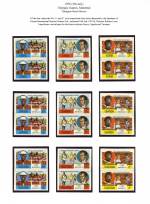Kenya, Uganda & Tanganyika&#010;  1976 Olympic Games, Montreal Imperf pairs Mint