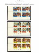 Tanzania 1976&#010;  Olympic Games, Montreal&#010;  Corner Plate&#010;  Imperf blocks 4 Mint
