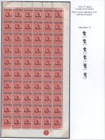 East Africa & Uganda 1919 Surcharge Lower Right Pane