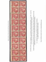 K. U. T. 1954
 10c Booklets Panes