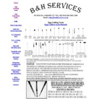 B & H Services -Egg Crafting toolswww.bandhservices.co.uk